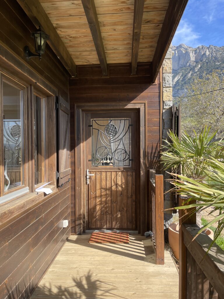 The front door